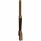 Ekena Millwork Alberta Rough Sawn Timber Gable Bracket, Western Red Cedar, 108"W x 36"H x 2"D x 4"F, 8/12 Pitch GBW108X36X0204ALB00RWR - alternate 2
